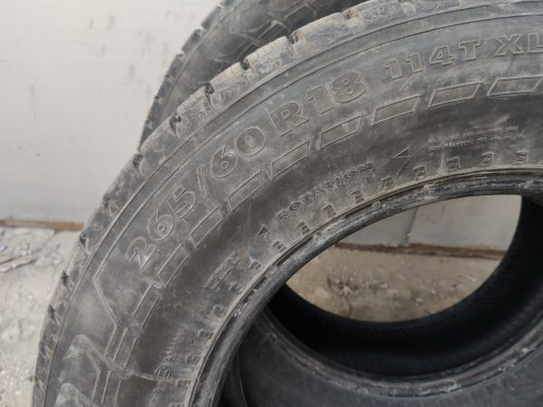 Зимние шины б/у - Nokian Hakkapeliitta 7 SUV 265/60 R18